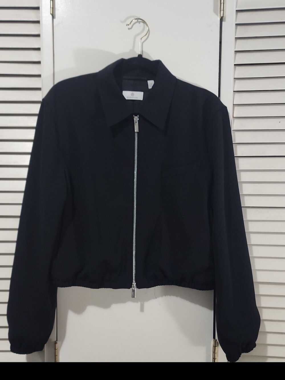 Aritzia Babaton Crepette Collard Jacket - Size M